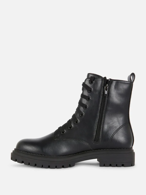 Bottes De Motard à Lacets