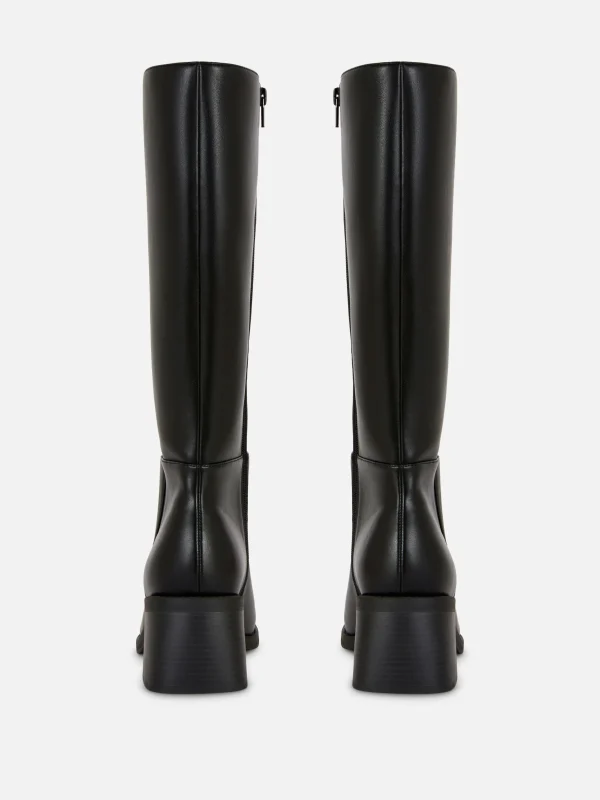 Bottes Hauteur Genou à Talon