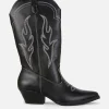 Bottes Santiags En Simili Cuir