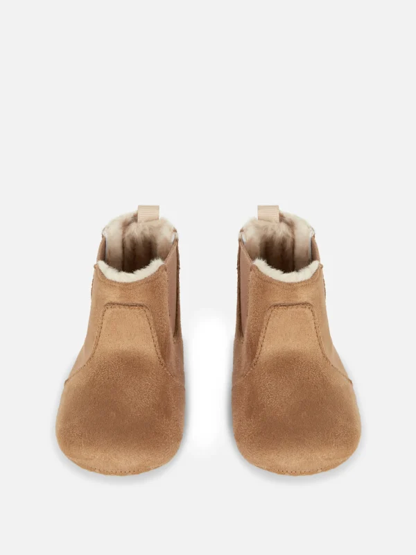 Bottillons En Fausse Fourrure Pour Bébé