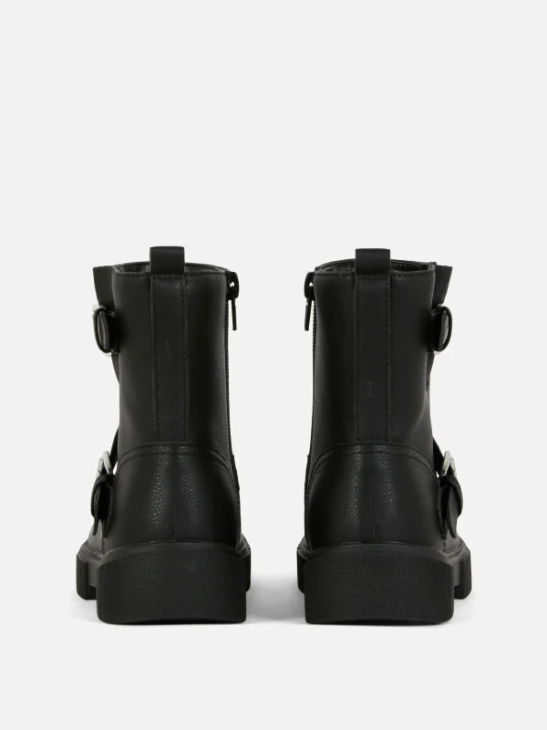 Bottines Avec Bride à Boucle