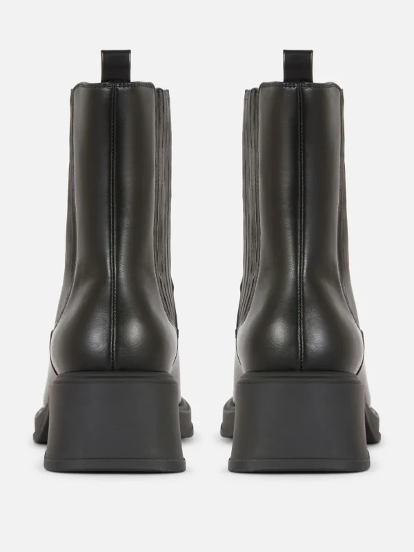 Bottines Chelsea à Talon Bloc