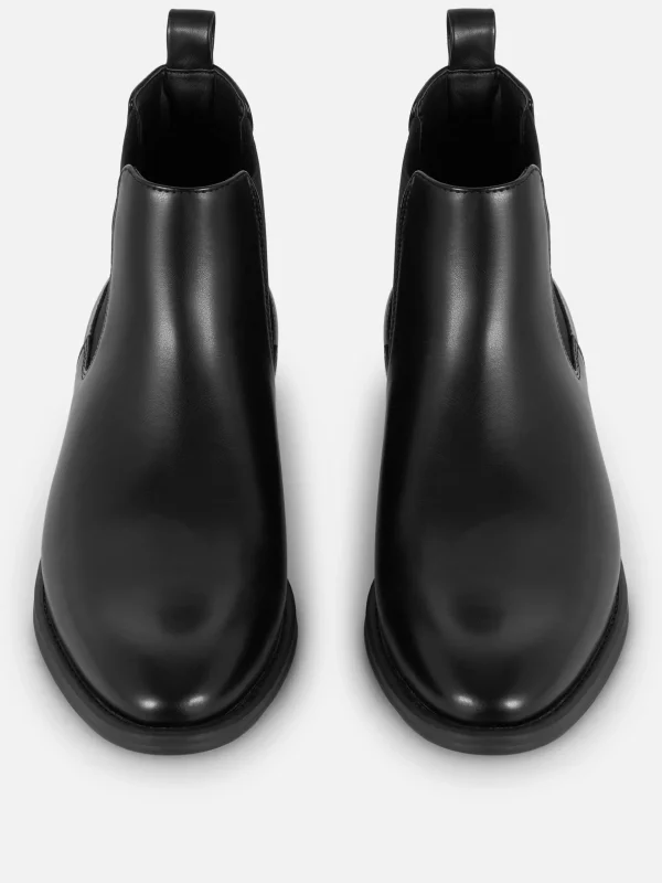 Bottines Chelsea En Simili Cuir