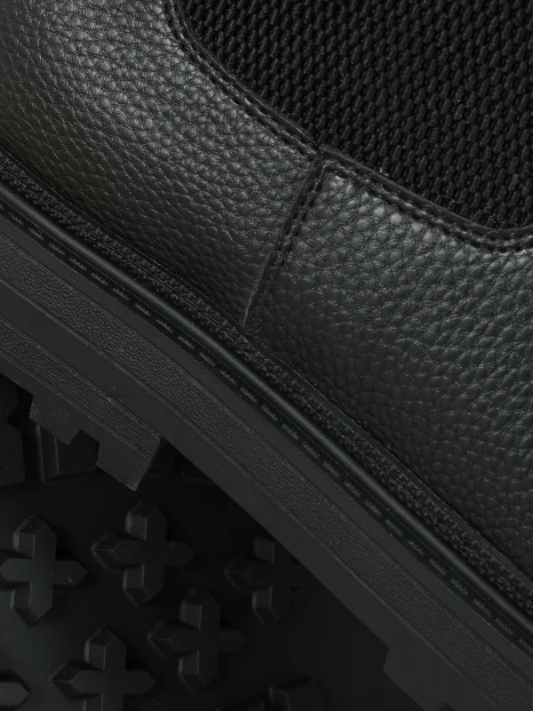 Bottines Chelsea En Simili Cuir