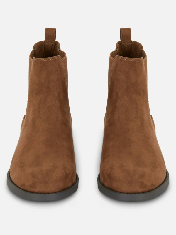 Bottines Chelsea En Suédine