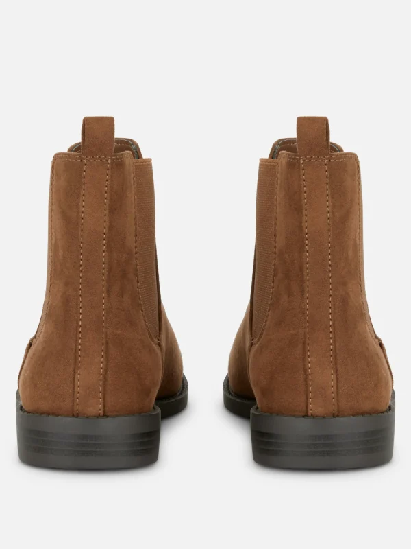 Bottines Chelsea En Suédine