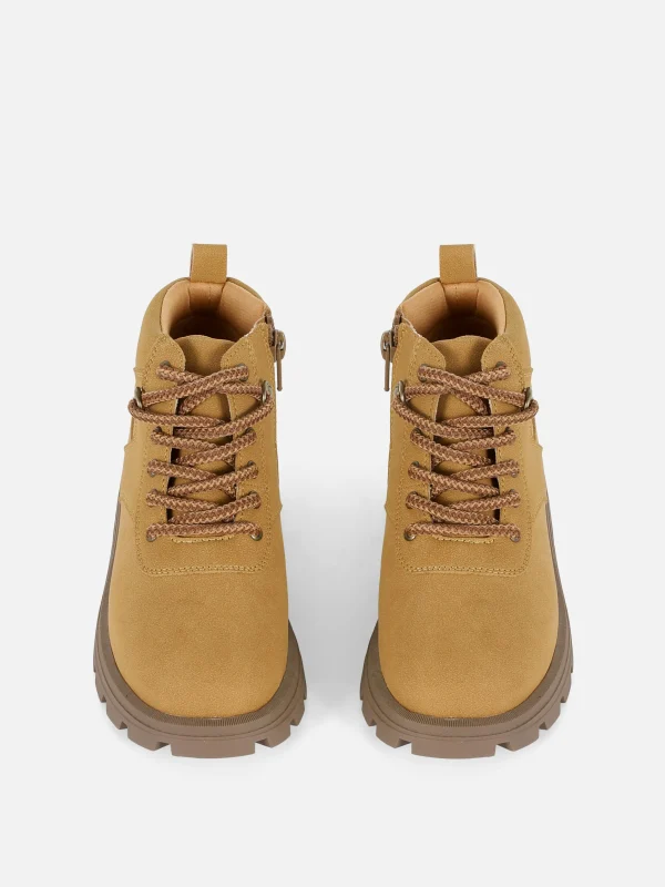 Bottines De Travail Zippées