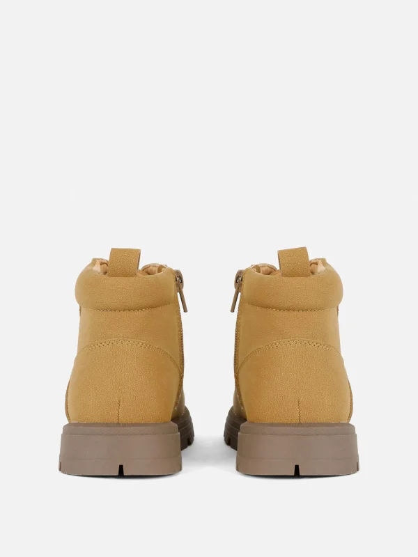 Bottines De Travail Zippées