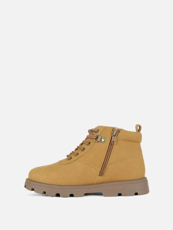 Bottines De Travail Zippées