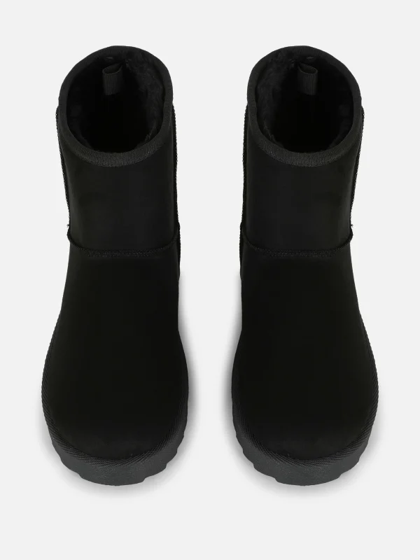 Bottines En Daim Synthétique