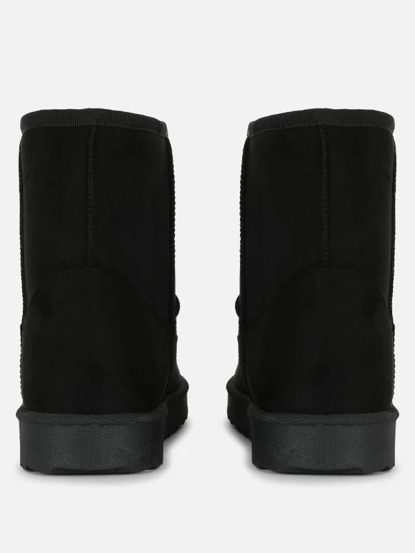 Bottines En Daim Synthétique