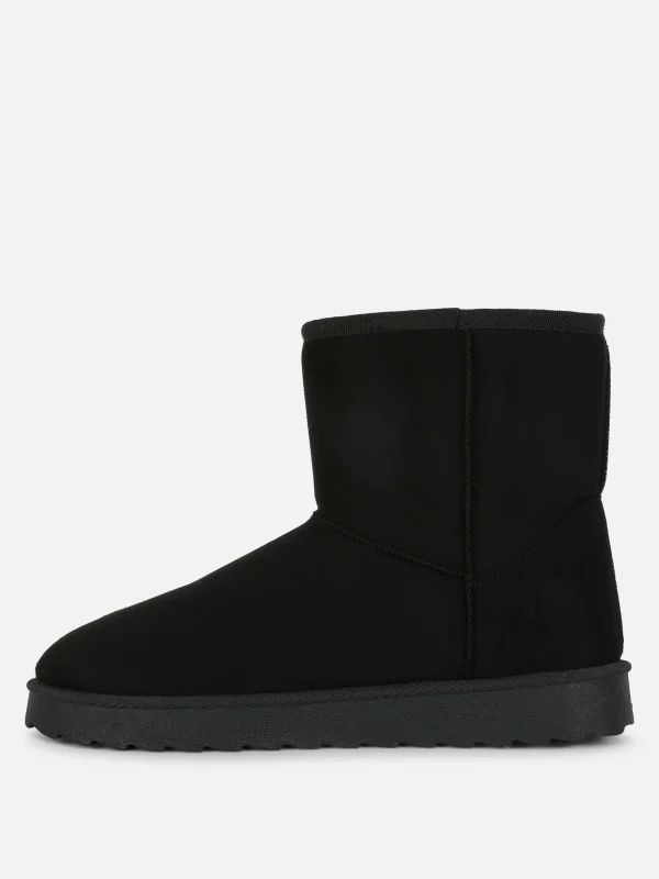 Bottines En Daim Synthétique