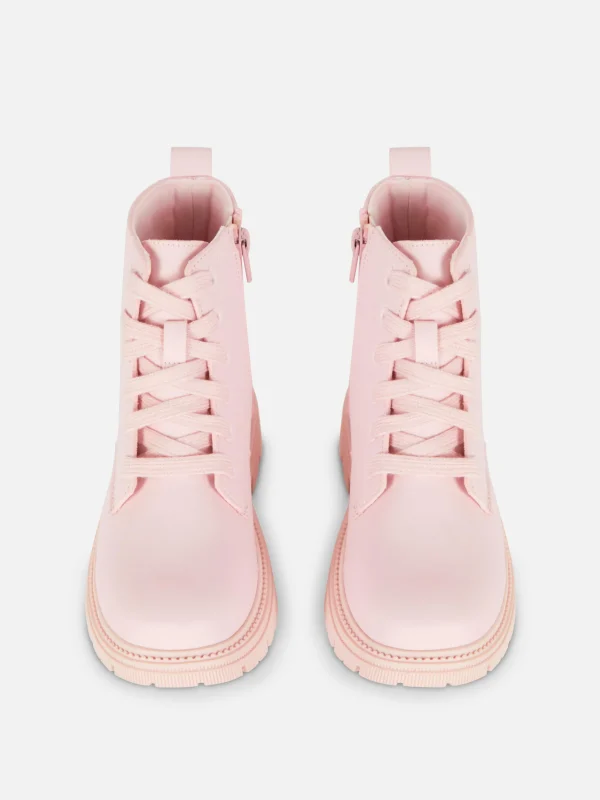 Bottines Zippées à Semelle épaisse