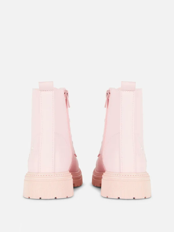 Bottines Zippées à Semelle épaisse