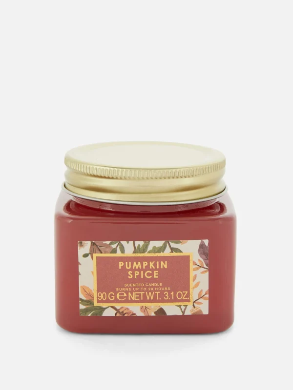 Bougie Parfumée Dans Un Pot En Verre