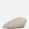 Béret En Maille Côtelée