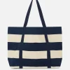 Cabas En Toile à Rayures Rita Ora