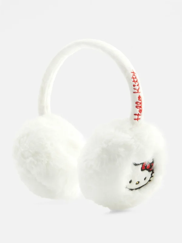 Cache-oreilles Duveteux Hello Kitty