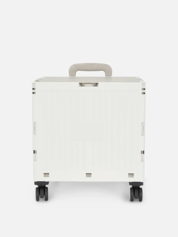 Caisse Pliable à Roulettes