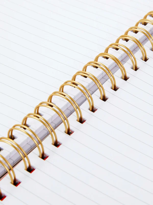 Carnet à Spirale A4 à Motif Cœur Avec Intercalaires