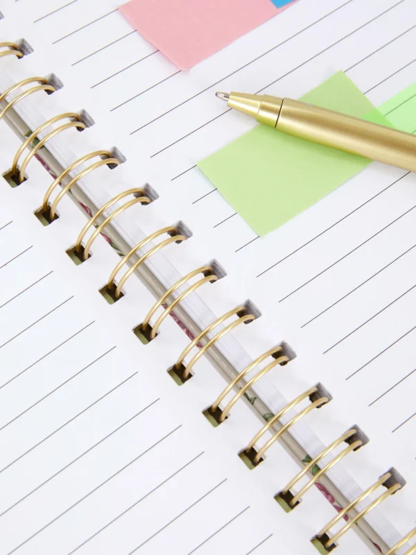 Carnet A5 à Motif Roses