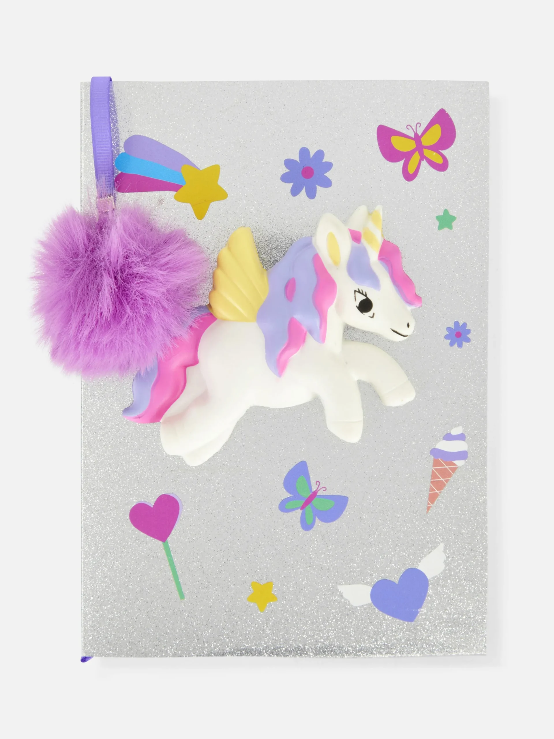 carnet_a__paillettes_et_m_0.webp Carnet A5 à Paillettes Et Motif Licorne En Relief