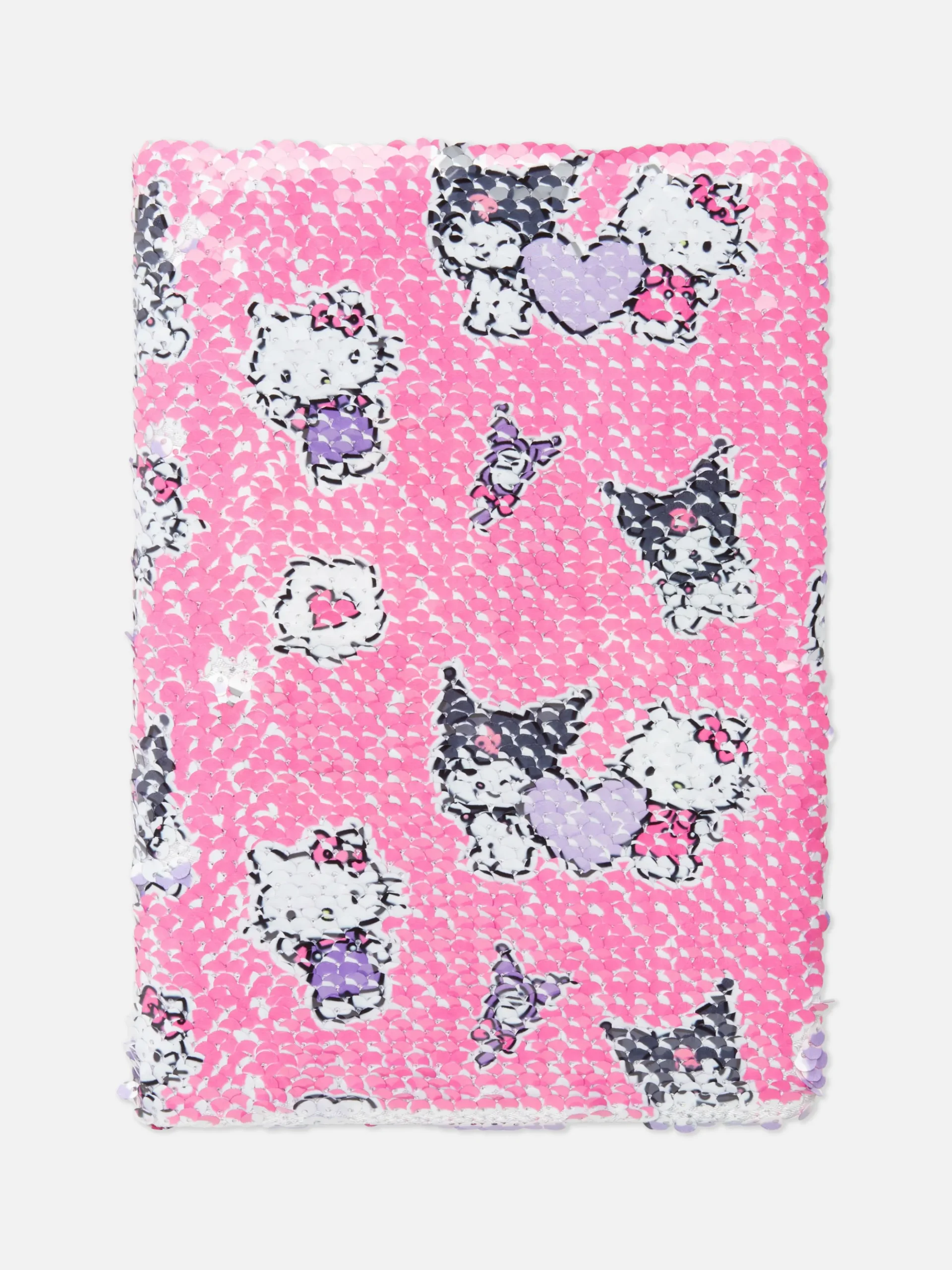 carnet_a__sequins_rversib_0.webp Carnet A5 à Sequins Réversibles Hello Kitty Et Kuromi