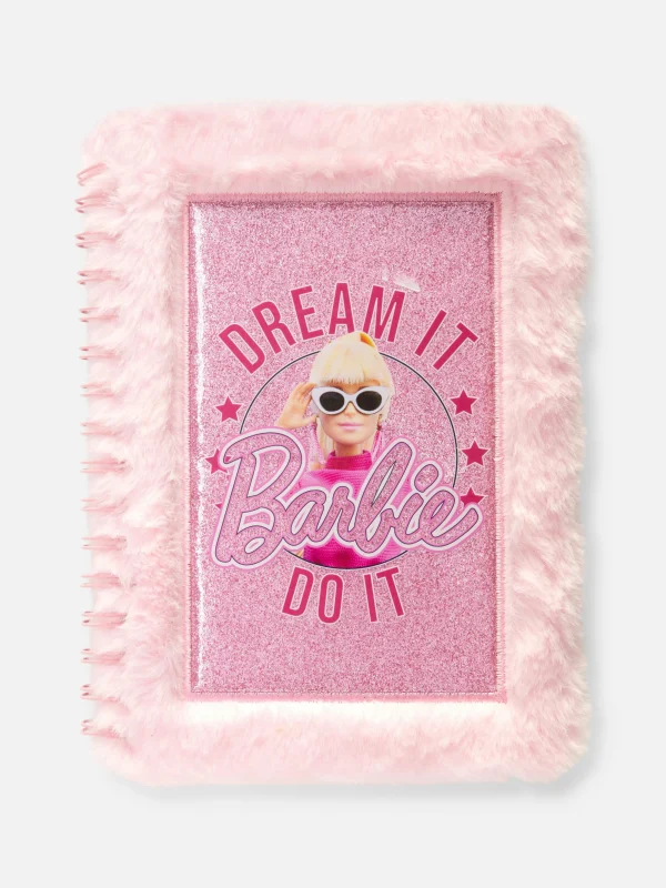 Carnet En Fausse Fourrure Barbie