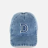 Casquette De Baseball En Denim Avec Initiale