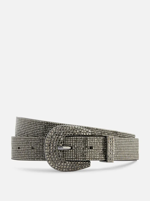 Ceinture à Boucle Et Strass