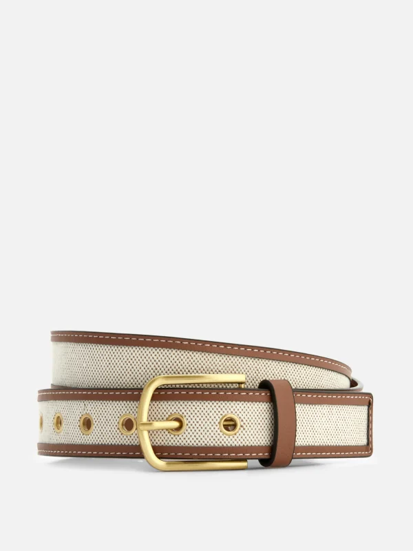 Ceinture Texturée Bicolore