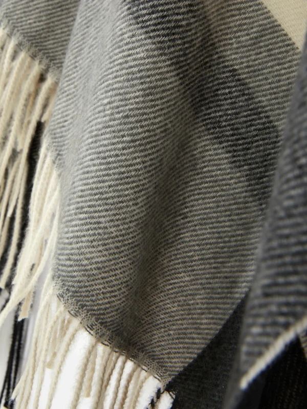 Écharpe Façon Cape à Carreaux