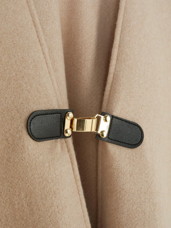 Écharpe Façon Cape à Fermeture Crochet