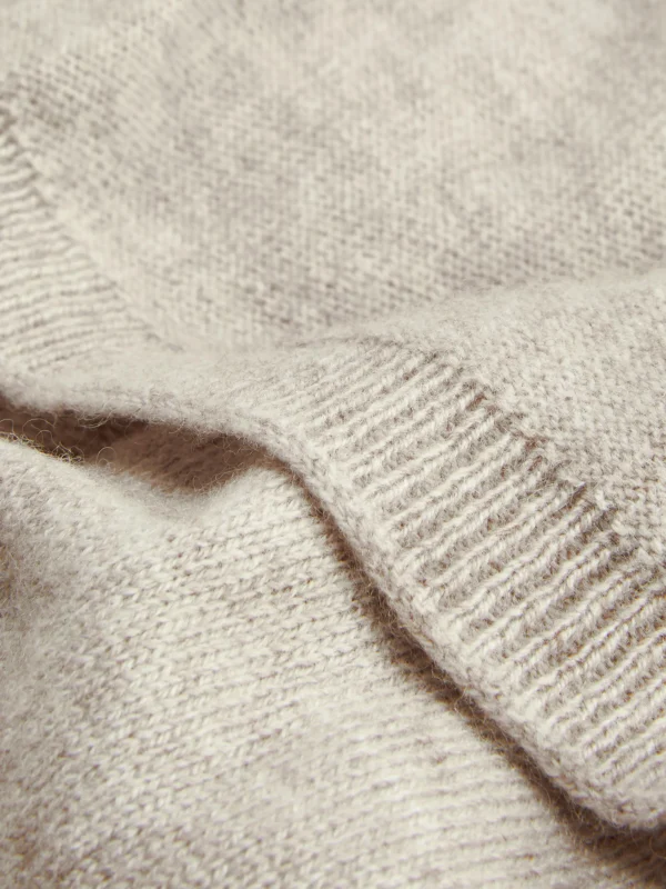 Écharpe Style Couverture En Maille Fine The Edit