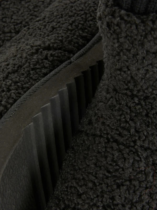 Chaussons Bottines Effet Mouton Retourné