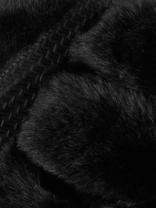 Chaussons Duveteux à Double Bride