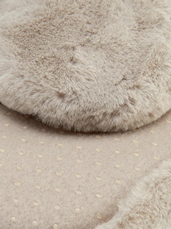 Chaussons En Fausse Fourrure