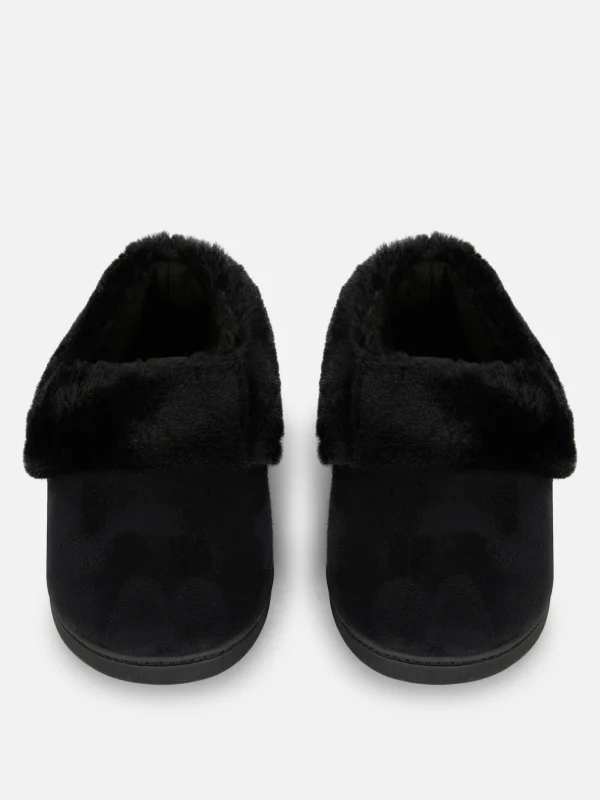 Chaussons Mocassins Doublés En Fausse Fourrure