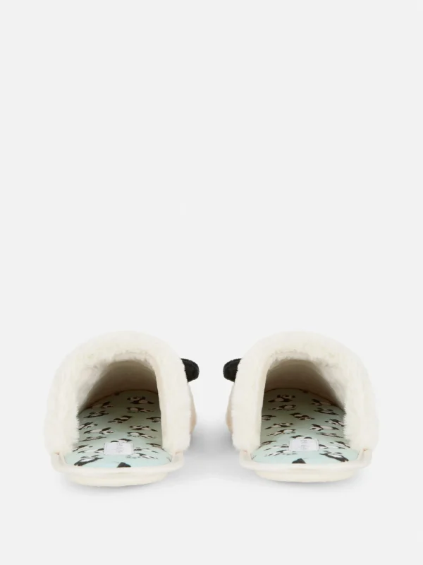 Chaussons Mules à Motif Panda En 3D