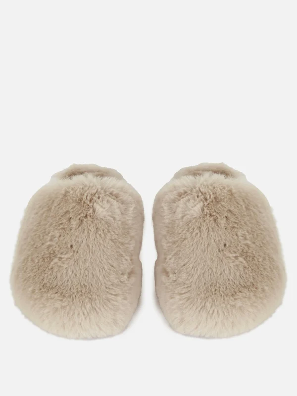 Chaussons Mules Duveteux