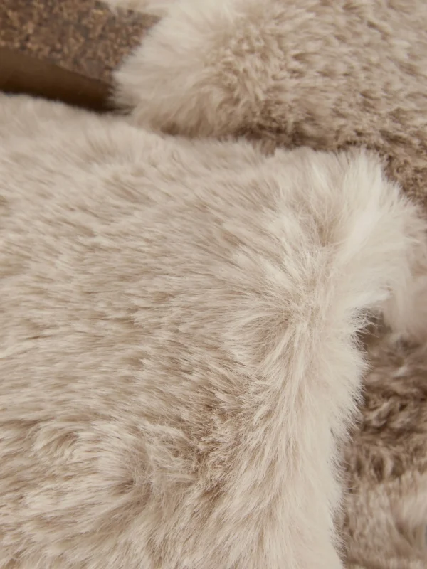 Chaussons Mules Duveteux