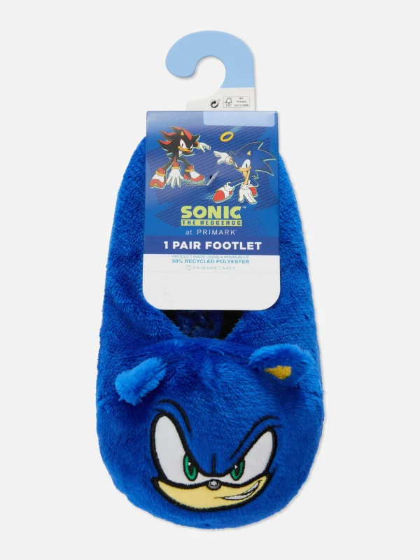 Chaussons Sonic Le Hérisson