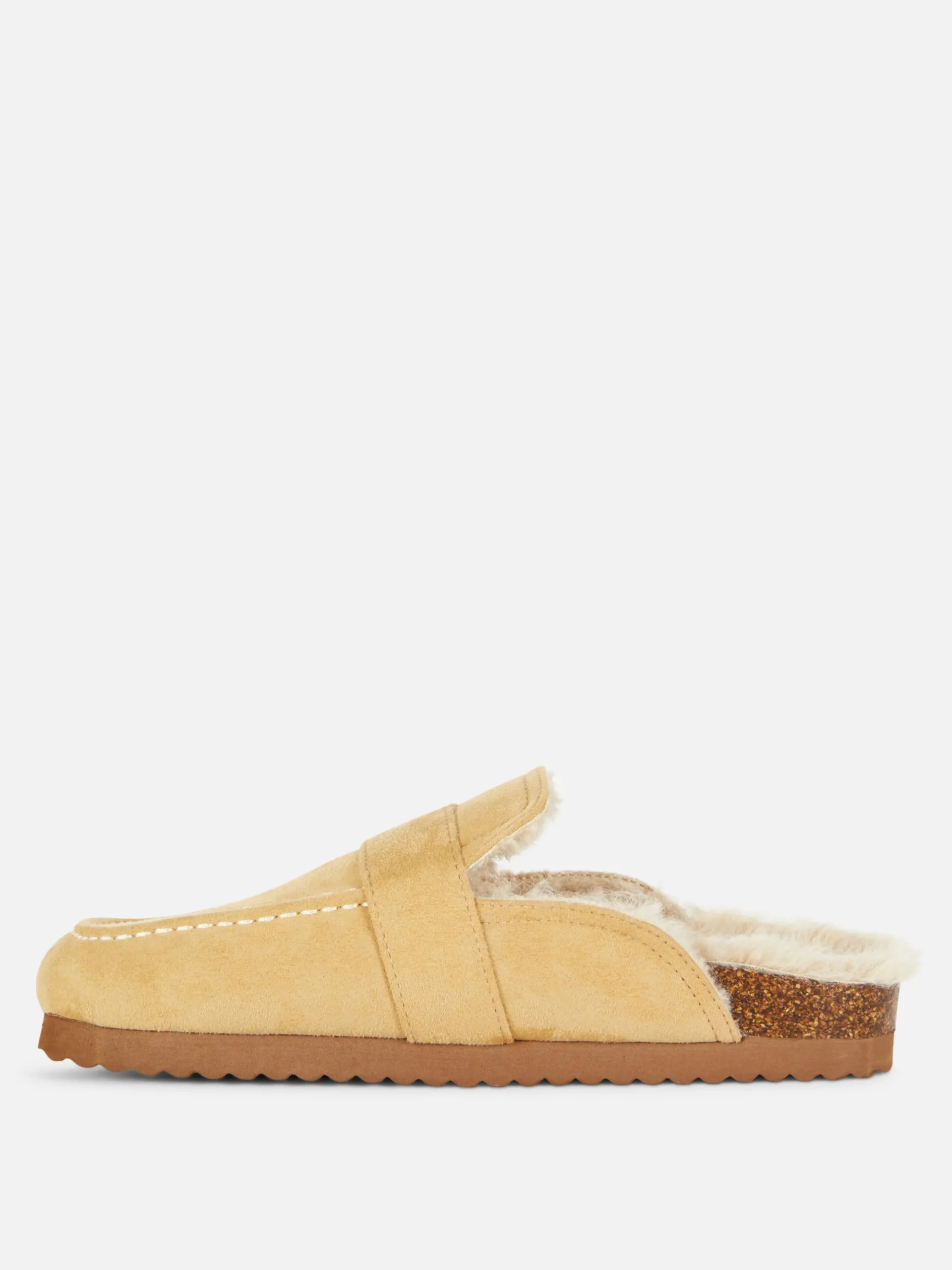 chaussons_style_mocassins_3.webp Chaussons Style Mocassins Doublés De Fausse Fourrure