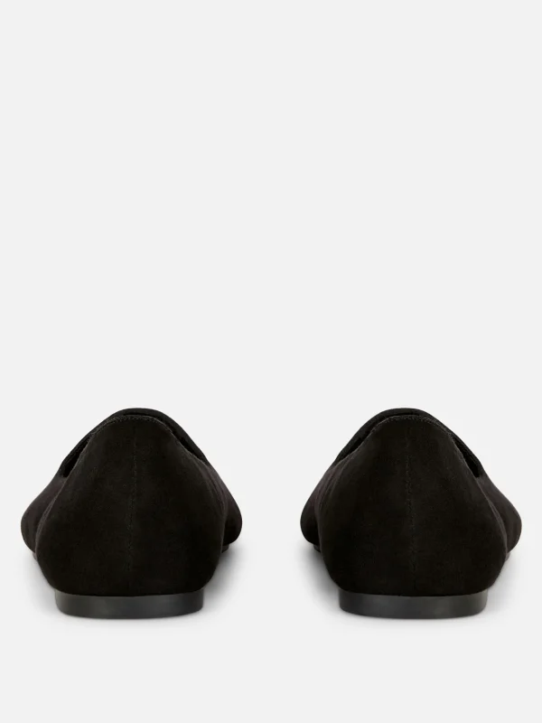 Chaussons-ballerines En Suédine