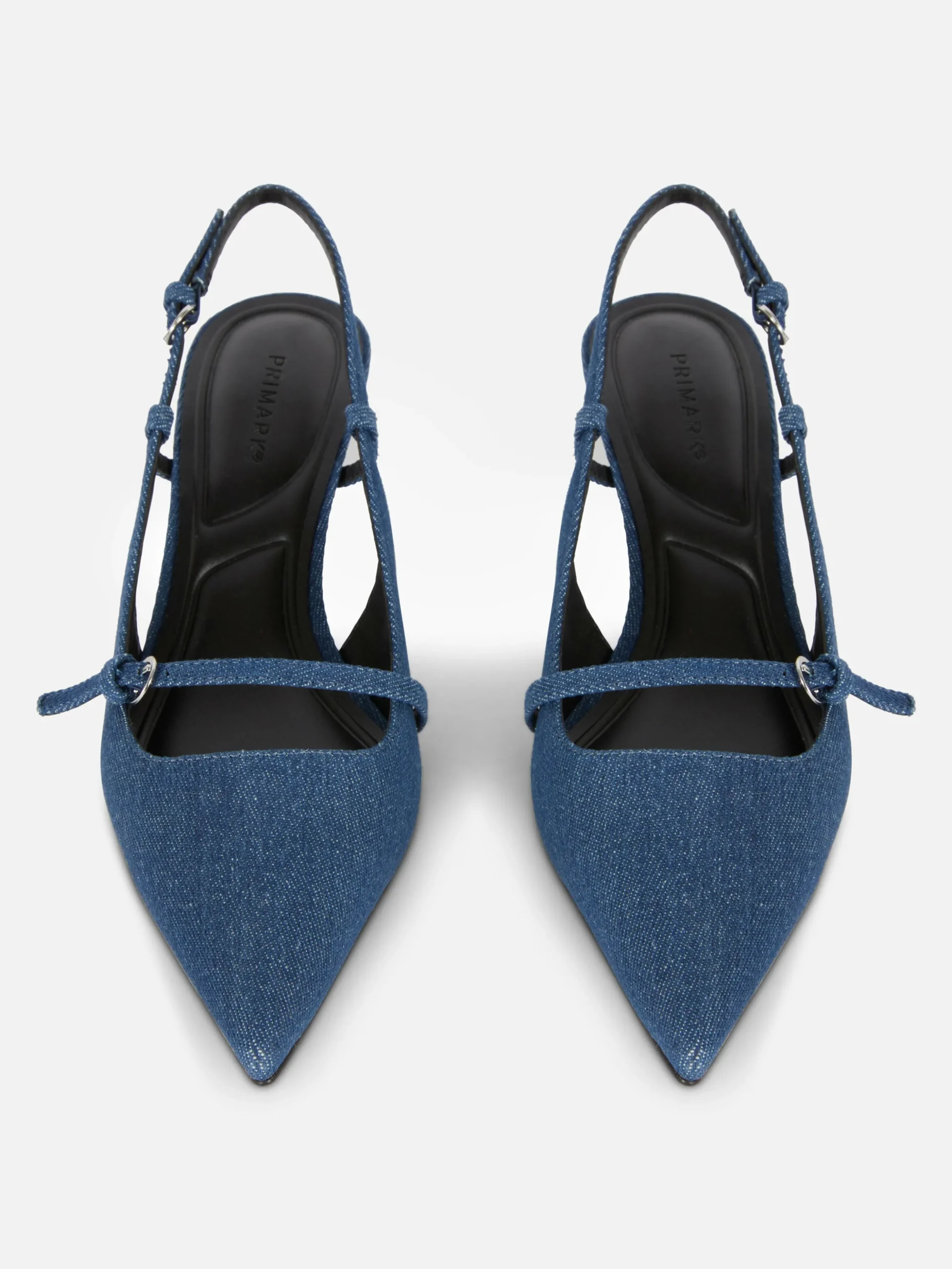 chaussures_en_jean__talon_1.webp Chaussures En Jean à Talon Bas Et Boucle