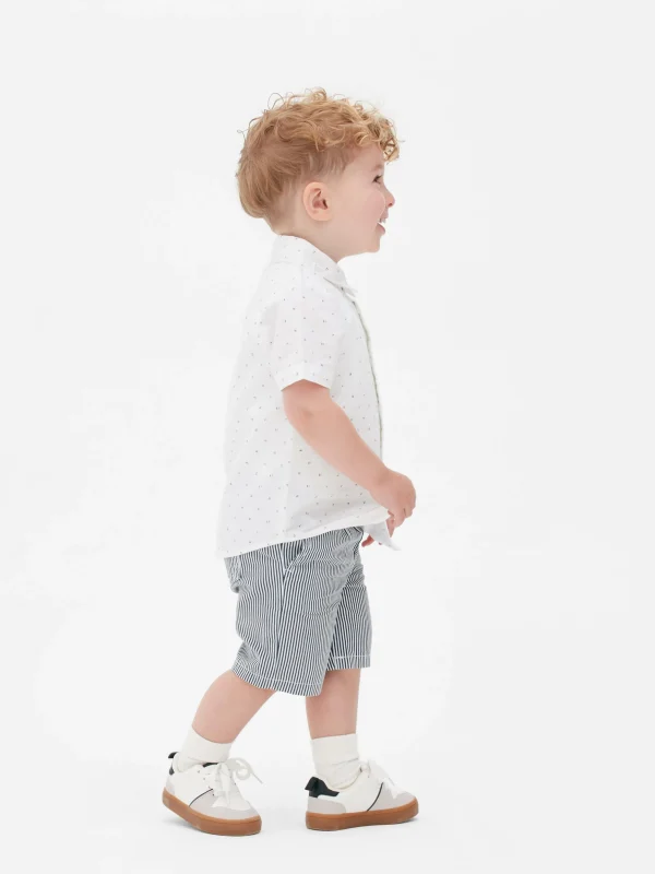 Chemise à Manches Courtes Et Motifs