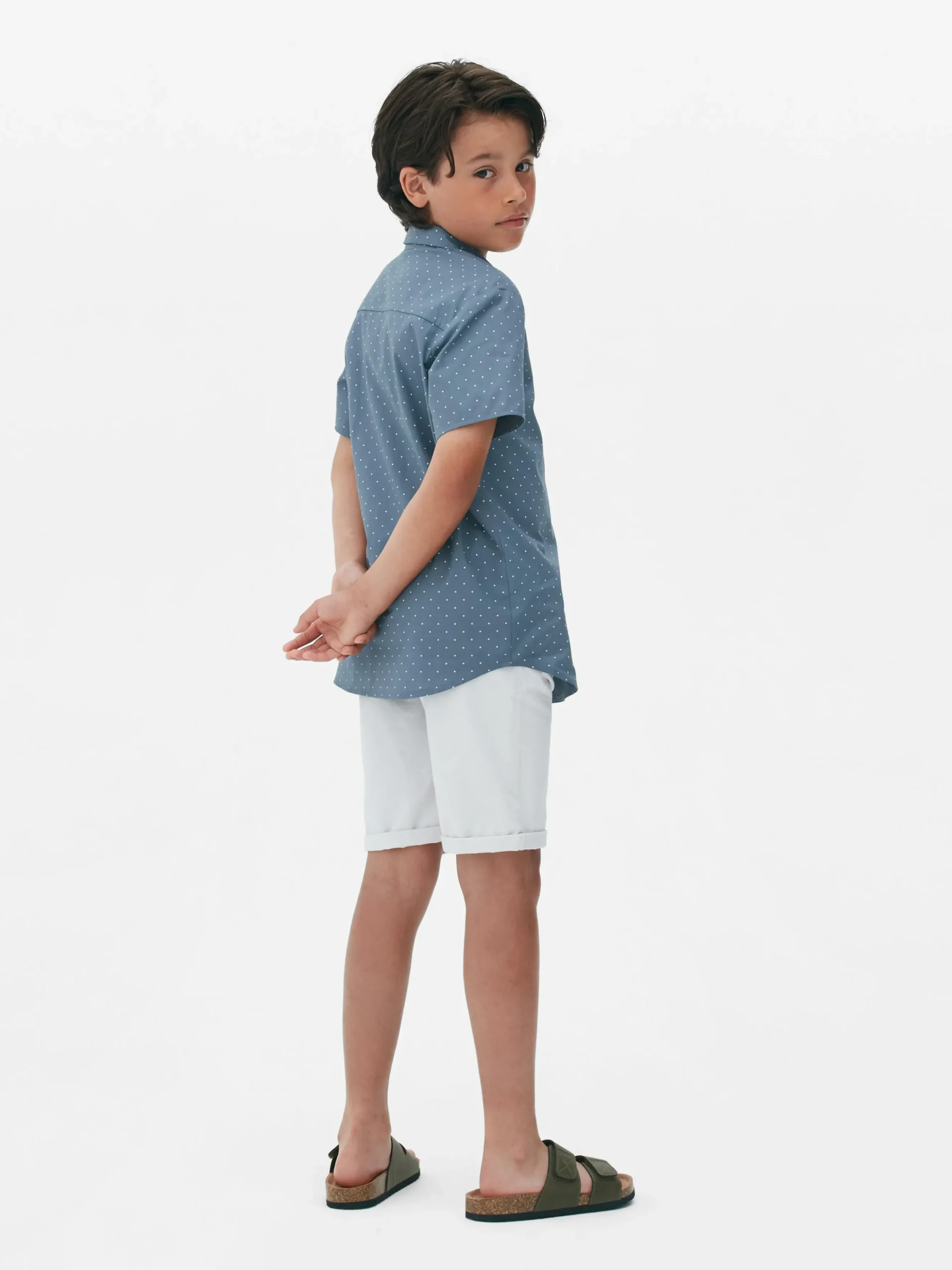 chemise__manches_courtes__1.webp Chemise à Manches Courtes Et à Boutons