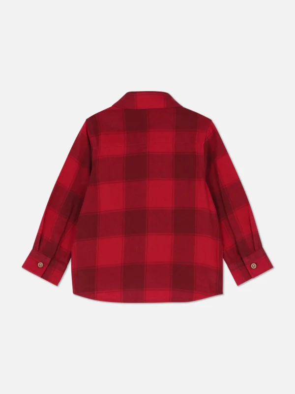 Chemise à Manches Longues à Carreaux