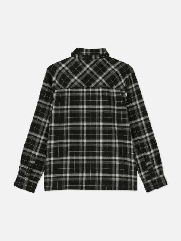 Chemise Boutonnée à Carreaux