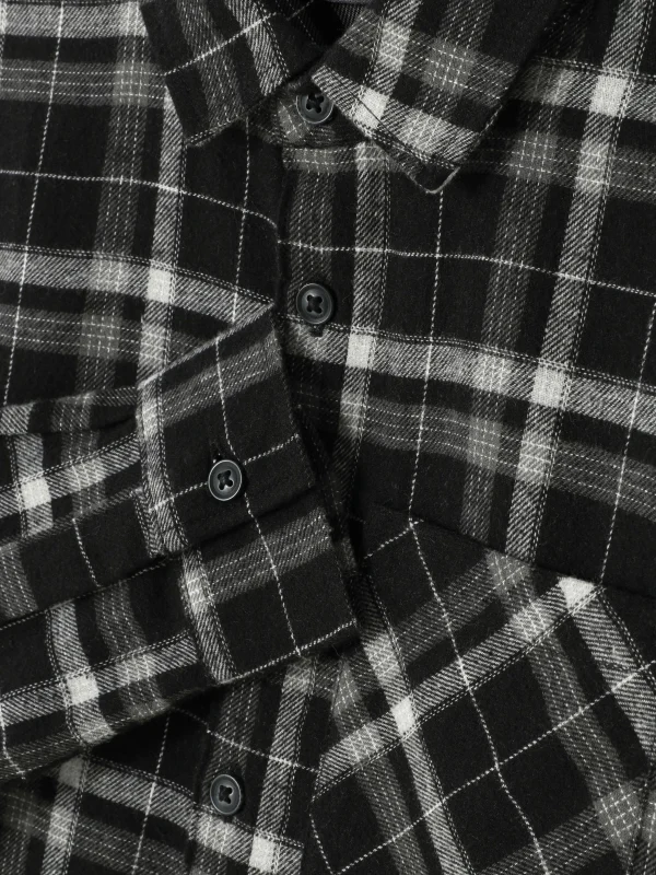 Chemise Boutonnée à Carreaux